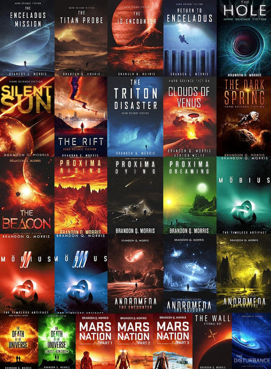 Eismond-Serie Series & more by Brandon Q. Morris  ~ 27 AUDIOBOOK COLLECTION
