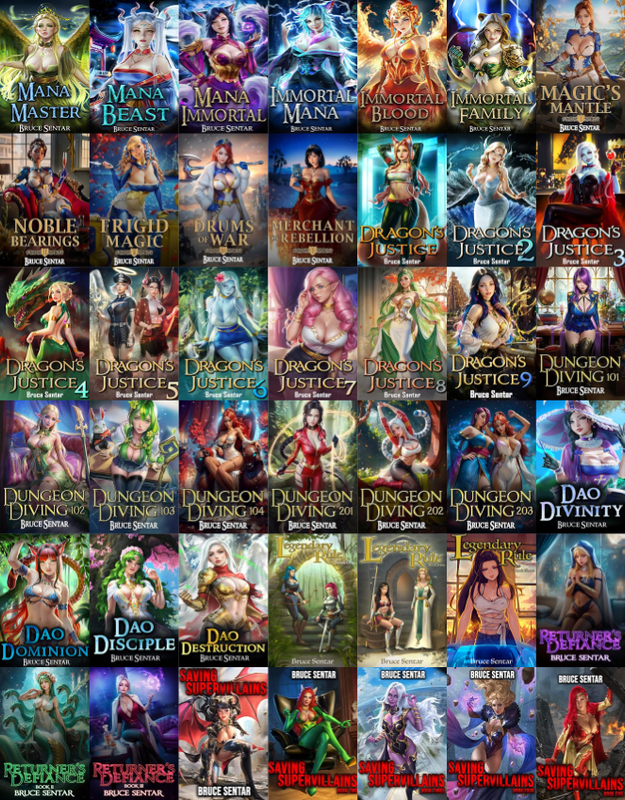 A Mage's Cultivation Series & more by Bruce Sentar ~ 42 MP3 AUDIOBOOK COLLECTION