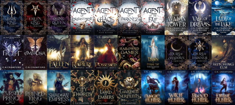 Court of the Sea Fae Series & more by C N Crawford ~ 30 MP3 AUDIOBOOK COLLECTION