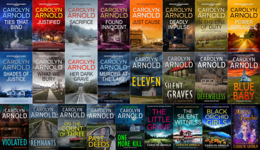 Madison Knight Series & more by Carolyn Arnold ~ 26 MP3 AUDIOBOOK COLLECTION