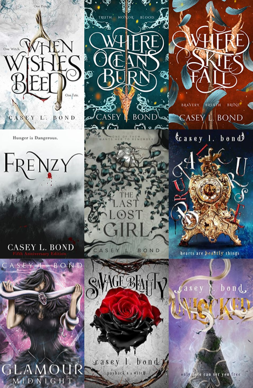 When Wishes Bleed Series & more by Casey L Bond ~ 9 MP3 AUDIOBOOK COLLECTION