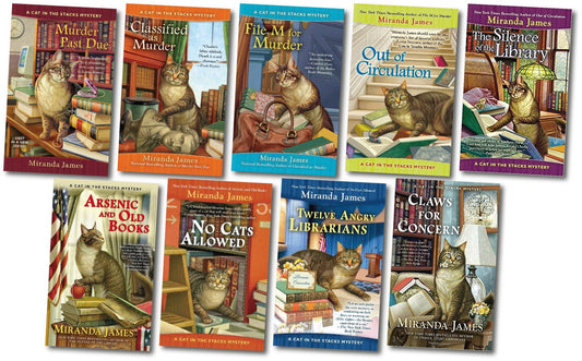 The Cat in the Stacks Series by Miranda James ~ 15 MP3 AUDIOBOOK COLLECTION