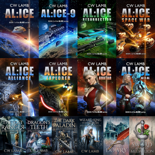 Alice Series & more by Charles Lamb ~ 14 MP3 AUDIOBOOK COLLECTION