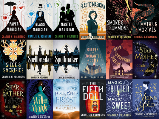 The Paper Magician Series & more by Charlie N. Holmberg ~ 16 MP3 AUDIOBOOK COLLECTION