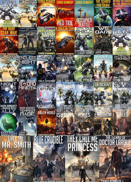 The Fallen World Series & more by Chris Kennedy ~ 39 MP3 AUDIOBOOK COLLECTION