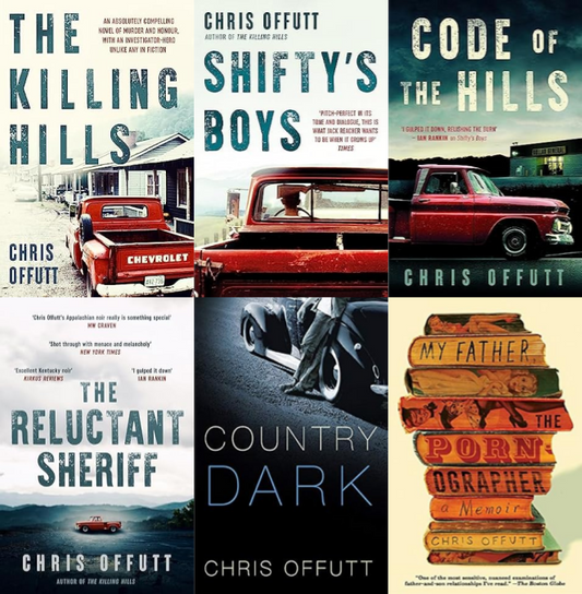 Mick Hardin Series & more by Chris Offutt ~ 6 MP3 AUDIOBOOK COLLECTION