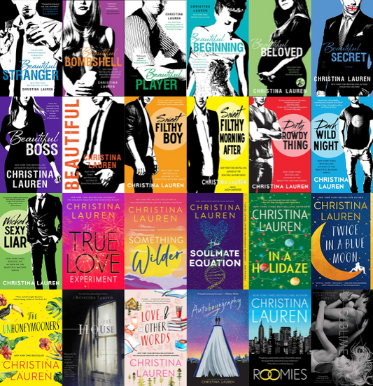 Beautiful B*astard Series & more by Christina Lauren ~ 31 MP3 AUDIOBOOK COLLECTION