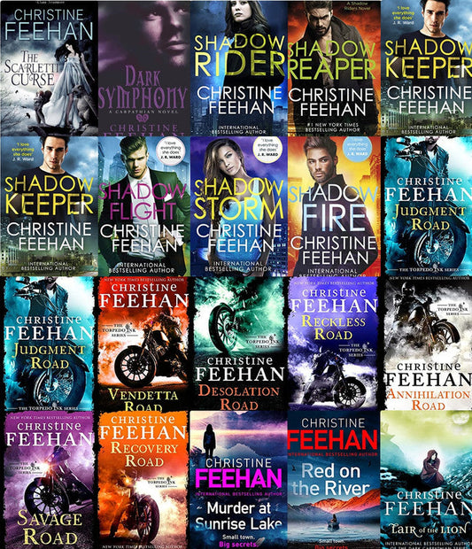 Scarletti Dynasty Series & more by Christine Feehan ~ 20 AUDIOBOOK COLLECTION