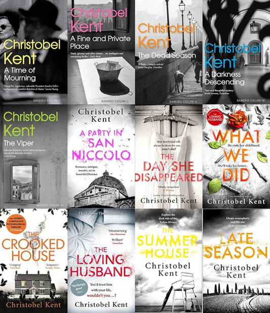 The Sandro Cellini Series & more by Christobel Kent ~ 12 MP3 AUDIOBOOK COLLECTION
