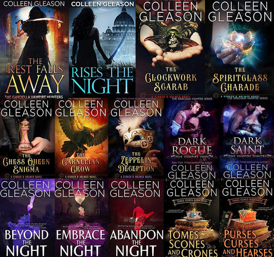 The Gardella Vampire Hunters & more by Colleen Gleason ~ 14 AUDIOBOOK COLLECTION