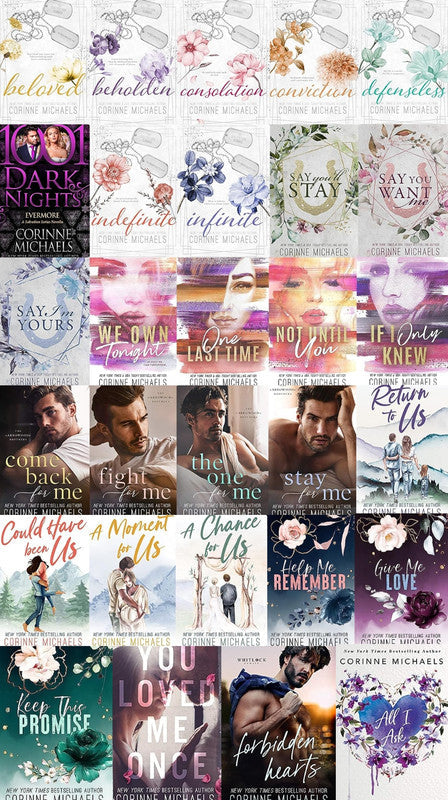 Salvation Series & more by Corinne Michaels ~ 29 MP3 AUDIOBOOK COLLECTION