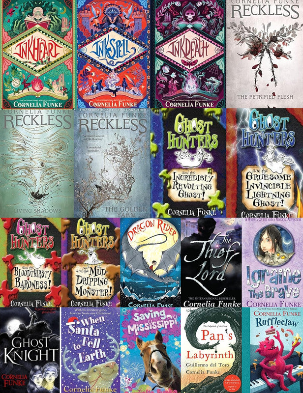 Inkworld Series & more by Cornelia Funke ~ 18 MP3 AUDIOBOOK COLLECTION