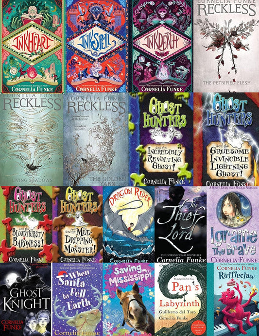 Inkworld Series & more by Cornelia Funke ~ 18 MP3 AUDIOBOOK COLLECTION