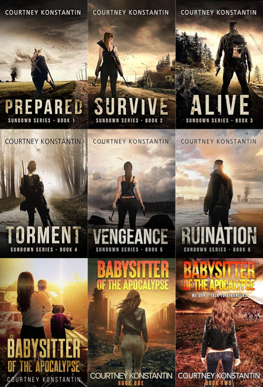 Sundown Series & more by Courtney Konstantin ~ 9 E-BOOK COLLECTION