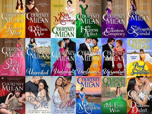 Brothers Sinister Series & more by Courtney Milan ~ 18 MP3 AUDIOBOOK COLLECTION