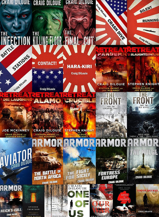 The Infection Series & more by Craig DiLouie ~ 27 MP3 AUDIOBOOK COLLECTION