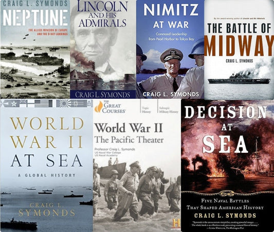 Craig Symonds ~ 7 MP3 AUDIOBOOK COLLECTION