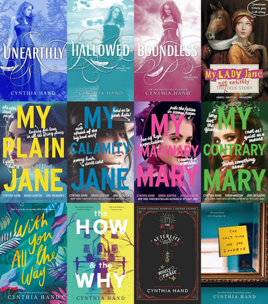 Unearthly Series & more by Cynthia Hand ~ 12 MP3 AUDIOBOOK COLLECTION
