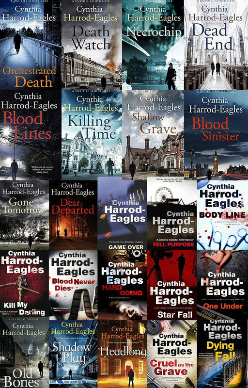 Bill Slider Mysteries Series by Cynthia Harrod Eagles  ~ 23 MP3 AUDIOBOOK COLLECTION