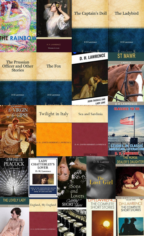 Brangwen Family Series & more by D.H. Lawrence ~ 22 MP3 AUDIOBOOK COLLECTION