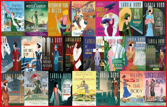 The Daisy Dalrymple Mystery Series by Carola Dunn ~ 22 MP3 AUDIOBOOK COLLECTION