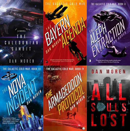 The Galactic Cold War Series & more by Dan Moren ~ 6 MP3 AUDIOBOOK COLLECTION