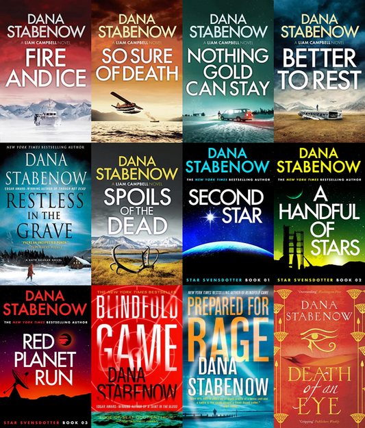 Liam Campbell Series & more by Dana Stabenow ~ 15 MP3 AUDIOBOOK COLLECTION