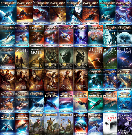 Earthrise Series & more by Daniel Arenson ~ 53 MP3 AUDIOBOOK COLLECTION