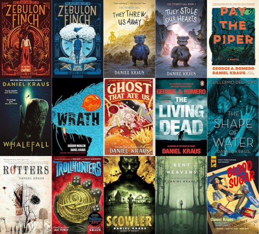 The Death and Life of Zebulon Finch Series & more by Daniel Kraus ~ 15 MP3 AUDIOBOOK COLLECTION