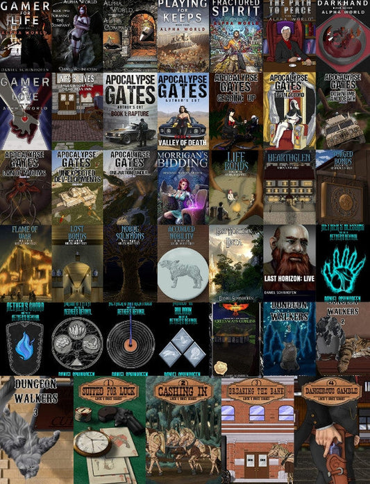 Alpha World Series & more by Daniel Schinhofen ~ 41 AUDIOBOOK COLLECTION