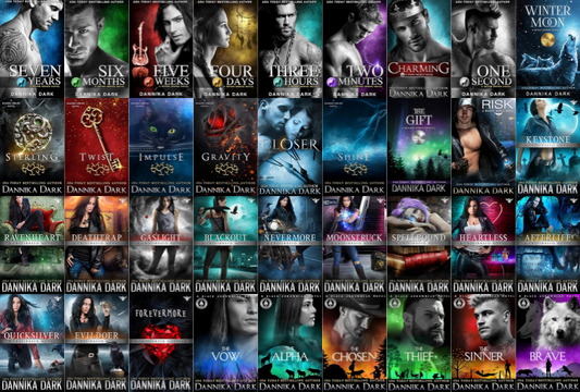 Seven Series & more by Dannika Dark ~ 36 MP3 AUDIOBOOK COLLECTION