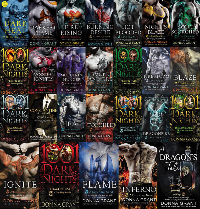 The Dark Kings Series by Donna Grant ~ 27 MP3 AUDIOBOOK COLLECTION