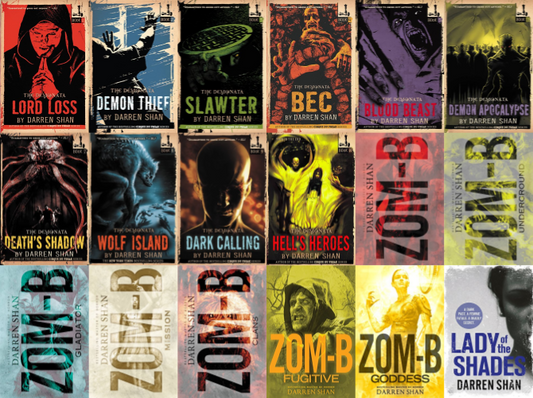 The Demonata Series & more by Darren Shan ~ 23 MP3 AUDIOBOOK COLLECTION