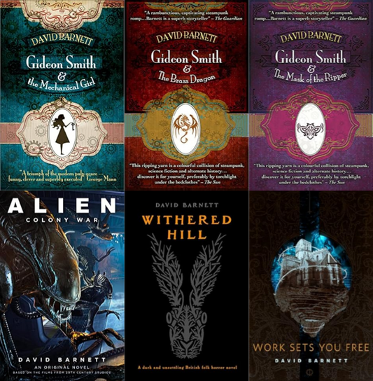 Gideon Smith Series & more by David Barnett ~ 8 MP3 AUDIOBOOK COLLECTION