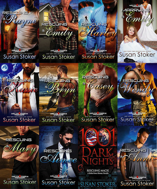 The Delta Force Heroes Series by Susan Stoker ~ 12 MP3 AUDIOBOOK COLLECTION