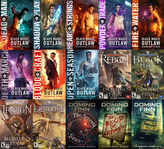 Black Magic Outlaw Series & more by Domino Finn ~ 15 MP3 AUDIOBOOK COLLECTION