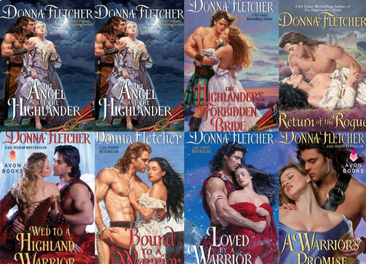 Donna Fletcher ~ 8 MP3 AUDIOBOOK COLLECTION