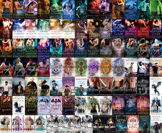 Dark Sword Series & more by Donna Grant ~ 92 MP3 AUDIOBOOK COLLECTION