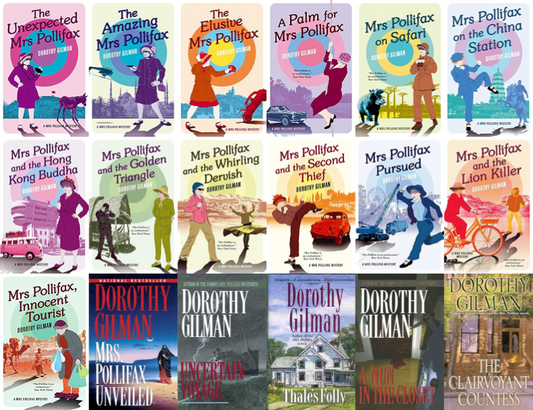 Mrs. Pollifax Series & more by Dorothy Gilman ~ 18 MP3 AUDIOBOOK COLLECTION