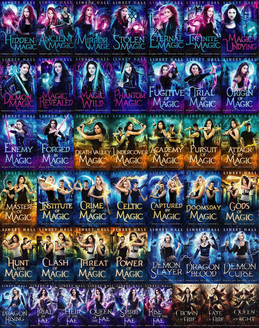 The Dragon's Gift Universe Series by Linsey Hall ~ 44 MP3 AUDIOBOOK COLLECTION