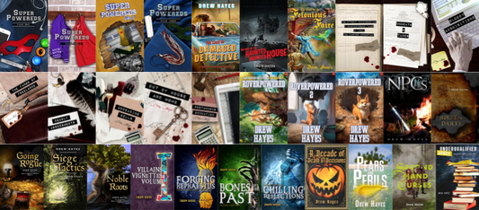 Super Powereds Series & more by Drew Hayes ~ 32 MP3 AUDIOBOOK COLLECTION
