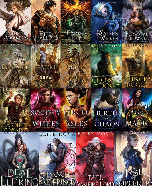 Air Awakens Series & more by Elise Kova ~ 19 AUDIOBOOK COLLECTION