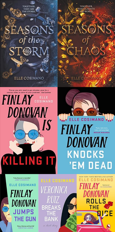 Seasons of the Storm Series & more by Elle Cosimano ~ 7 MP3 AUDIOBOOK COLLECTION