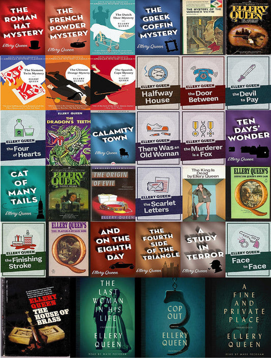The Ellery Queen Detective Series ~ 34 MP3 AUDIOBOOK COLLECTION