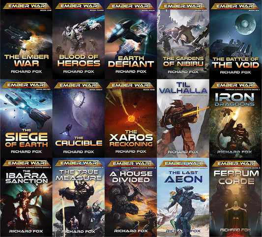 The Ember War & Terran Armor Corps Series by Richard Fox ~ 19 MP3 AUDIOBOOK COLLECTION