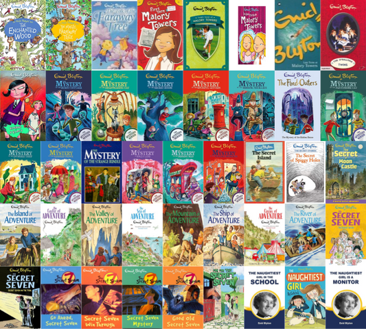 The Secret Seven Series & more by Enid Blyton ~ 73 MP3 AUDIOBOOK COLLECTION
