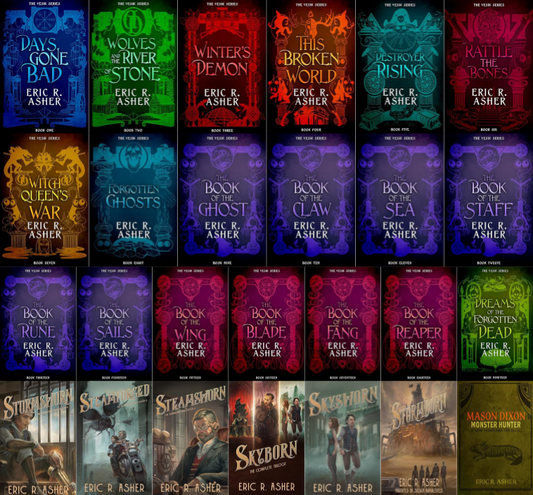 Vesik Series & more by Eric R. Asher ~ 27 MP3 AUDIOBOOK COLLECTION