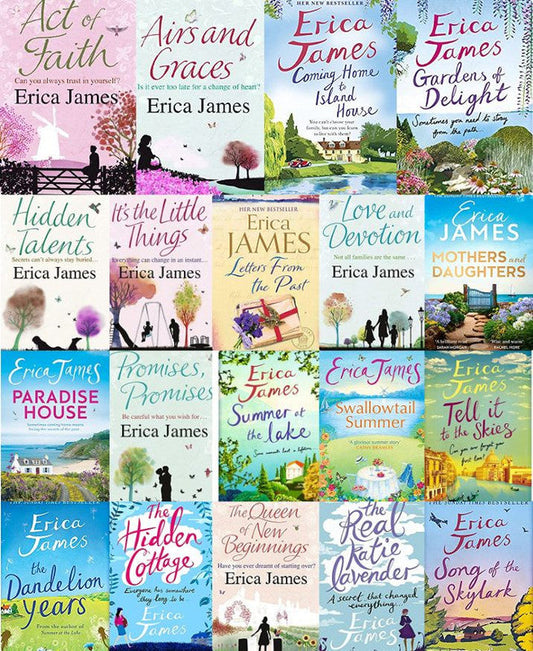 Erica James ~  19 MP3 AUDIOBOOK COLLECTION