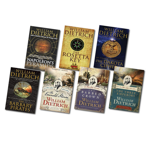 The Ethan Gage Series by William Dietrich ~ 7 MP3 AUDIOBOOK COLLECTION