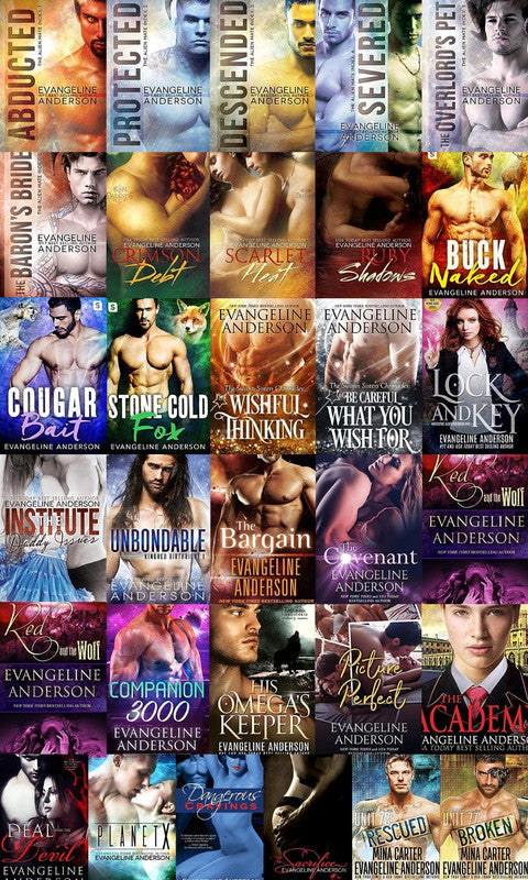 Alien Mate Index Series & more by Evangeline Anderson ~ 31 MP3 AUDIOBOOK COLLECTION